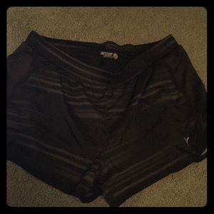 Black Running Shorts